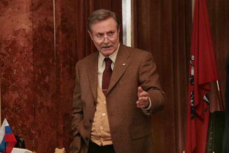 Актер Юрий Мефодьевич Соломин.