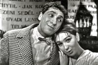 Сергей Юрский и Наталья Тенякова в телесериале «Большая кошачья сказка». 1965 г.