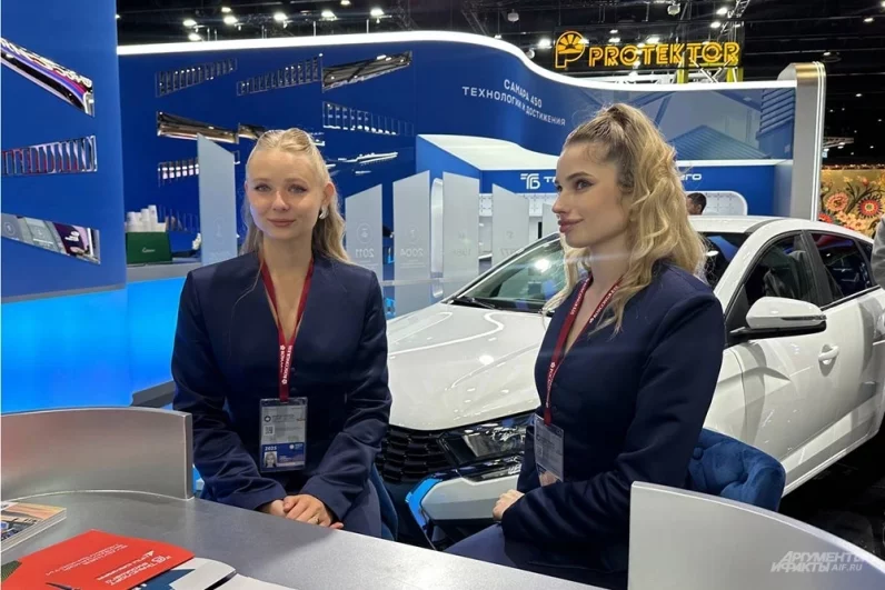 Форум ПМЭФ 2025 в Санкт-Петербурге.