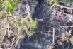 Бойцы 36-й отдельной гвардейской мотострелковой бригады группировки «Восток» развернули флаг России на освобождённой территории населённого пунтка Запорожье.