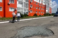 В Оренбурге ремонтируют междворовые проезды по наказам жителей