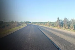 Ремонт идет на участке от 61-го до 69-го километра общей длиной 7,430 км.