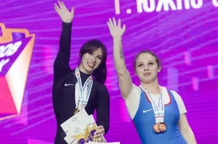 Полина Павлович и Вероника Мазалова.