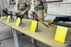На выставке можно было увидеть образцы оружия времён Великой Отечественной войны и современные экземпляры.