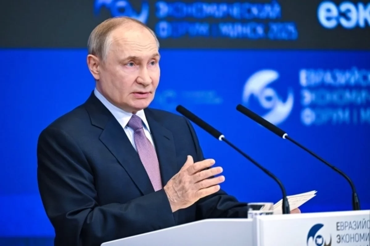 Путин: финансовые структуры ЕАЭС налаживают связи с Банком развития БРИКС