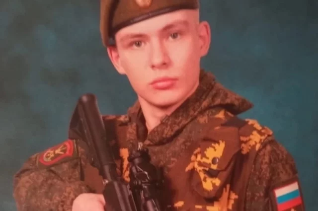 30 июня простились с бойцом. 