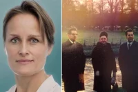 Блейз Метревели и её родственники: Давид Метревели, Варвара Метревели, Эфрем (брат Давида).