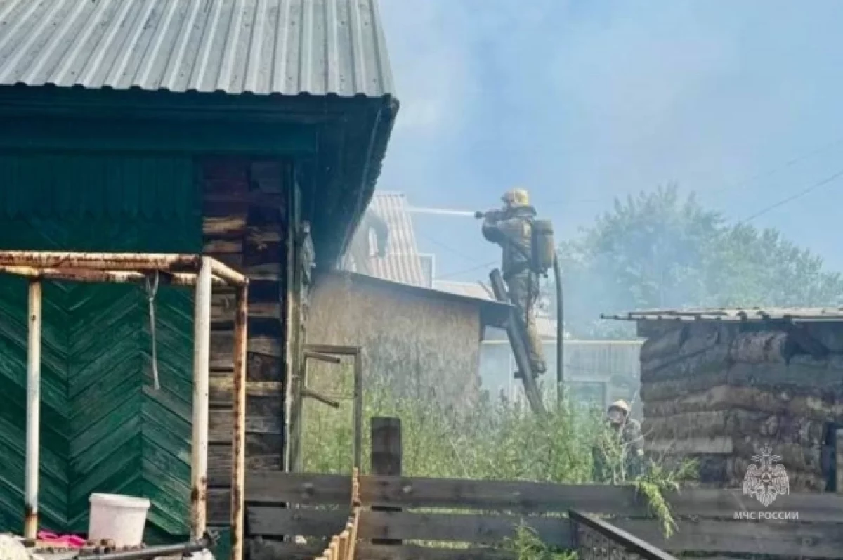 Более 600 пожаров произошло в Алтайском крае за июнь