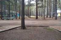 Лагерь, где произошло преступление.
