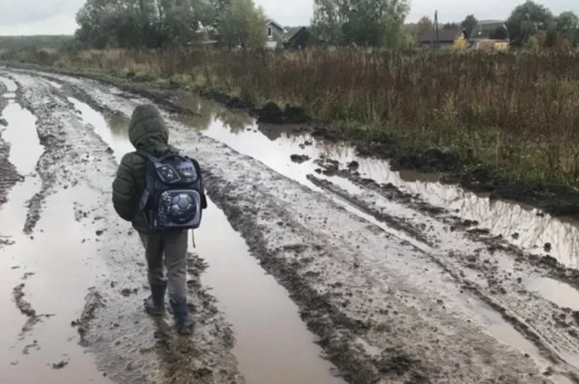 Жители сёл устали от бездорожья. 