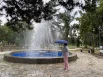 Отреставрированный фонтан радует своей свежестью. 