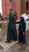 В Развильном во всю идёт строительство нового храма Георгия Победоносца.