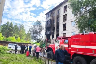 Дом в Ивделе вообще не был газифицирован, однако его жители пострадали от бытового газа.