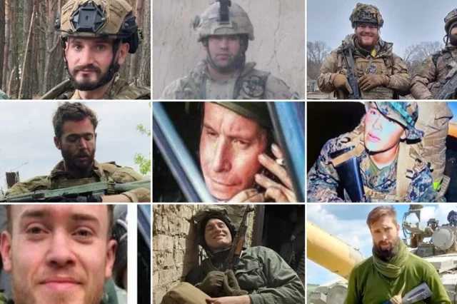 Иностранные наемники, погибшие на Украине. 