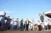 В традиционном круговом танце принял участие губернатор Иркутской области.