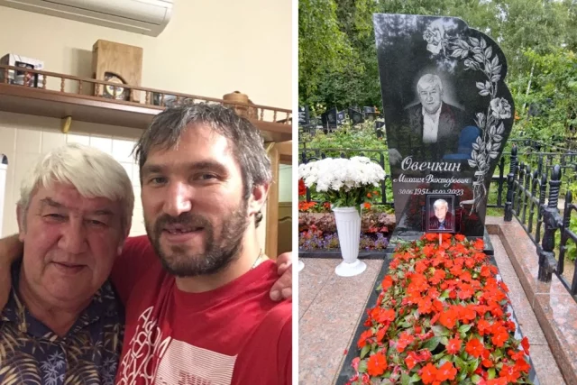 Михаил Овечкин похоронен на Долгопрудненском кладбище.