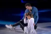 Дина Аверина и Дмитрий Соловьев в шоу «Народный ледниковый период» на Первом канале.