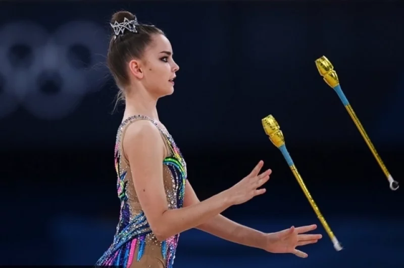 Дина Аверина на Олимпиаде 2020 в Токио.