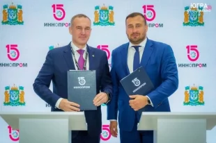 Губернатор Югры Руслан Кухарук и Михаил Пантелеев.