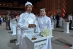 Рита и Тенгиз приехали в Москву из Тувы, чтобы пожениться.