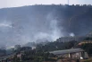 Крупный лесной пожар во Франции.
