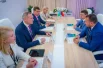 Рабочее совещание в рамках выставки.