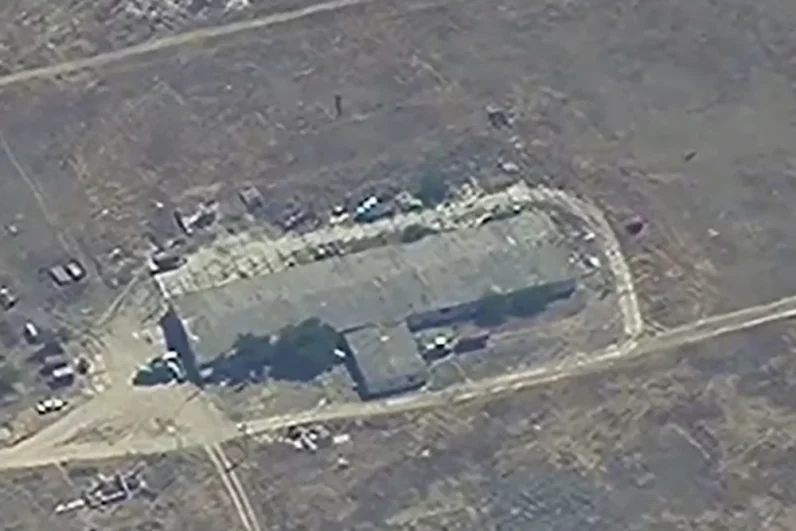 Пункт временной дислокации ВСУ находился в районе населенного пункта Баратовка Николаевской области.