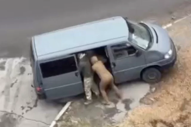 Работа ТЦК на Украине. 