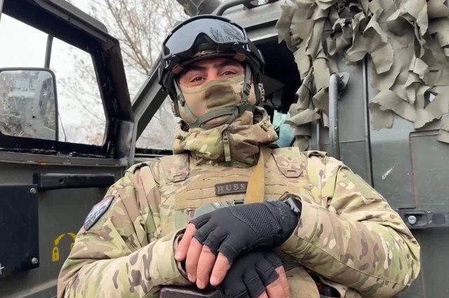 Боец ВС РФ. 
