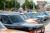 Машины, прибывшие для показательной выставки в столице. 