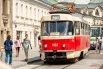 Трамвайный вагон «Татра ТЗ» №1897, был построен в 1970 году.