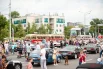 Парад исторического транспорта ко Дню Московского транспорта.