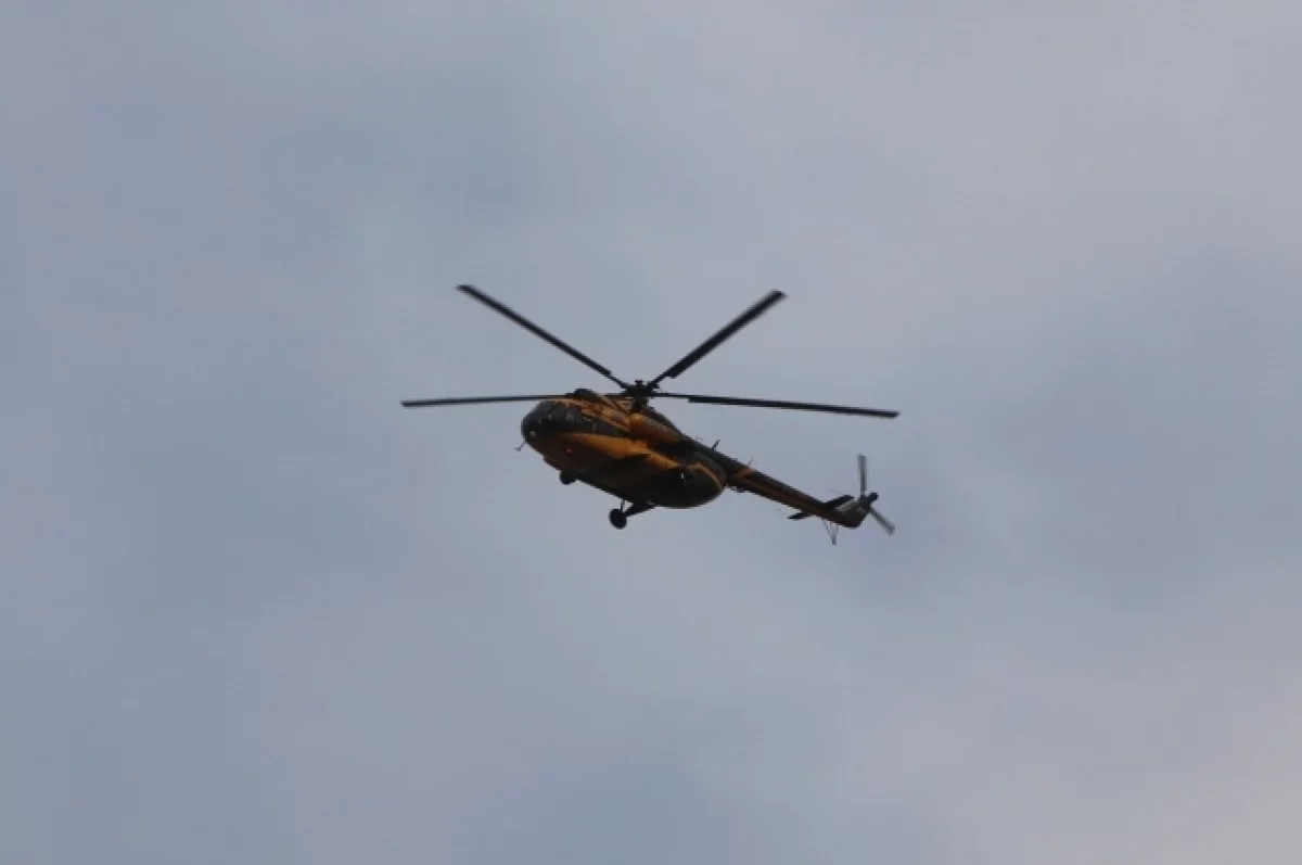 На Дальнем Востоке пропал вертолёт Ми-8 с пятью людьми на борту