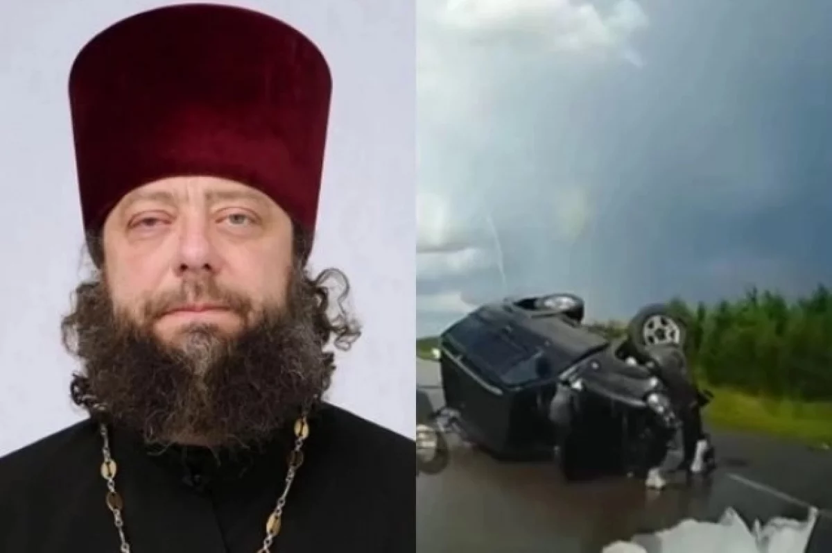 На Алтае простились с 5 жертвами ДТП со священником