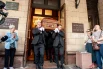 Церемония прощания с народным артистом России, режиссером Александром Миттой в Центральном доме литераторов.