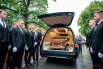 Церемония прощания с народным артистом России, режиссером Александром Миттой в Центральном доме литераторов.