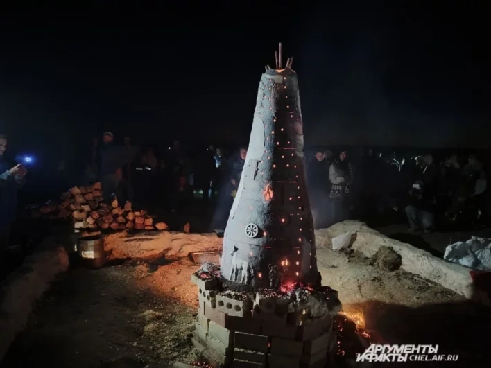 Новая скульптура.