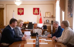 Губернатор Василий Анохин рассказал председателю Комитета Совета Федерации по науке, образованию и культуре Лилии Гумеровой о том, как в регионе готовят молодые кадры.