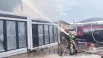 В 12:25 пожарные ликвидировали открытое горение.