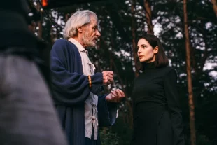Кадр со всъемок сериала «Полдень» — экранизации фантастического романа братьев Стругацких «Жук в муравейнике».