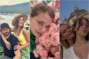 Лиза Арзамасова и Илья Авербух, Ирина Пегова, Анна Пересильд с мамой.