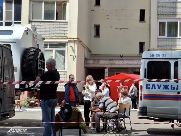 Эпицентр взрыва находился в квартире на восьмом этаже.