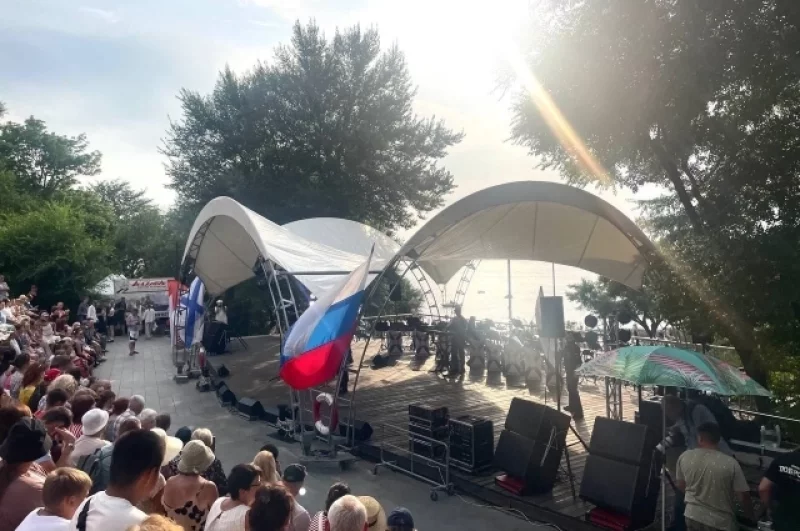Концерт при полном аншлаге.