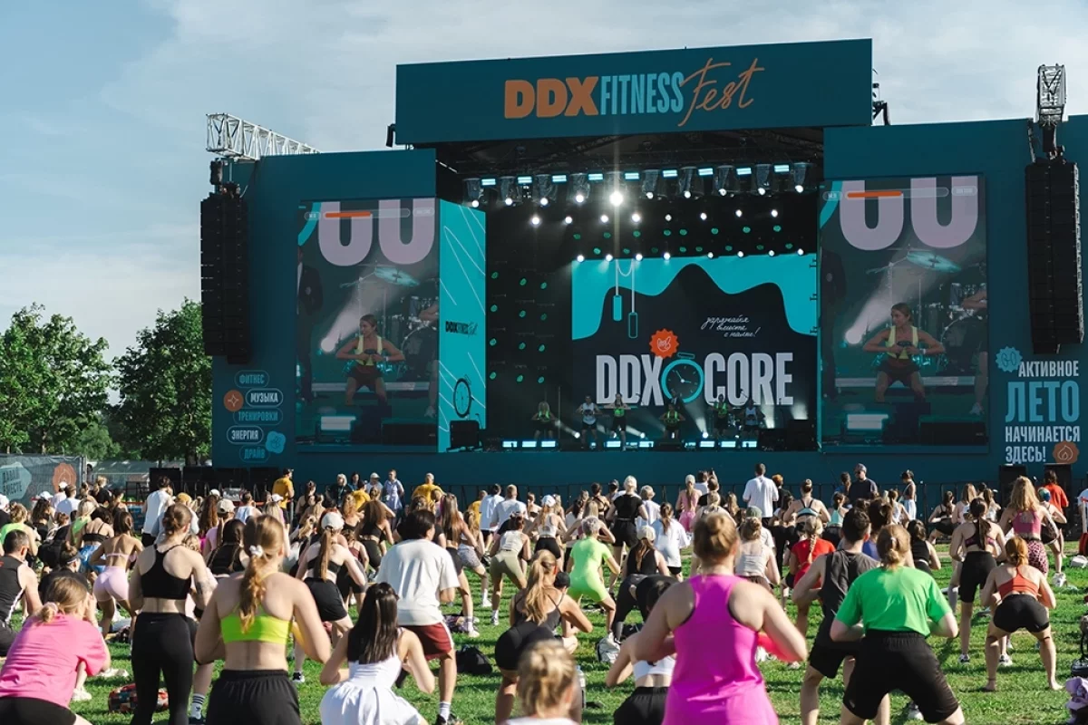 Вписали себя в историю. В «Коломенском» прошел четвертый DDX Fitness FEST