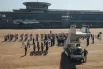 Торжественная церемония в честь прибытия первого прямого авиарейса из Москвы в Пхеньян.