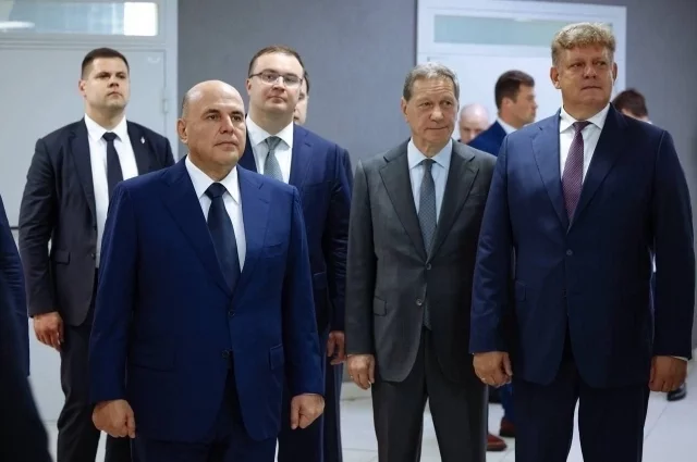 Во время визита в Омск.
