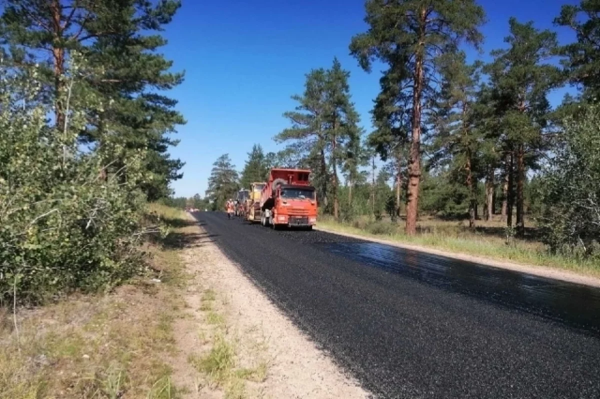 В Алтайском крае начали ремонт участка трассы К-21