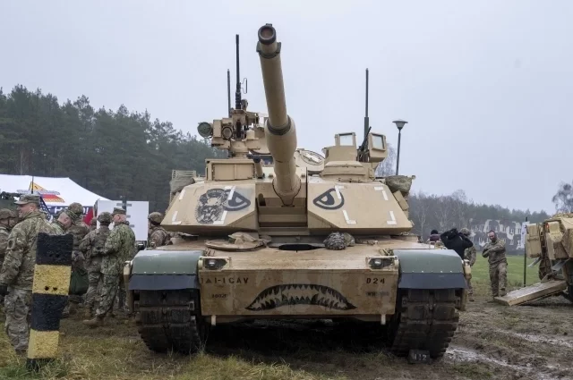 Танк M1 Abrams. 