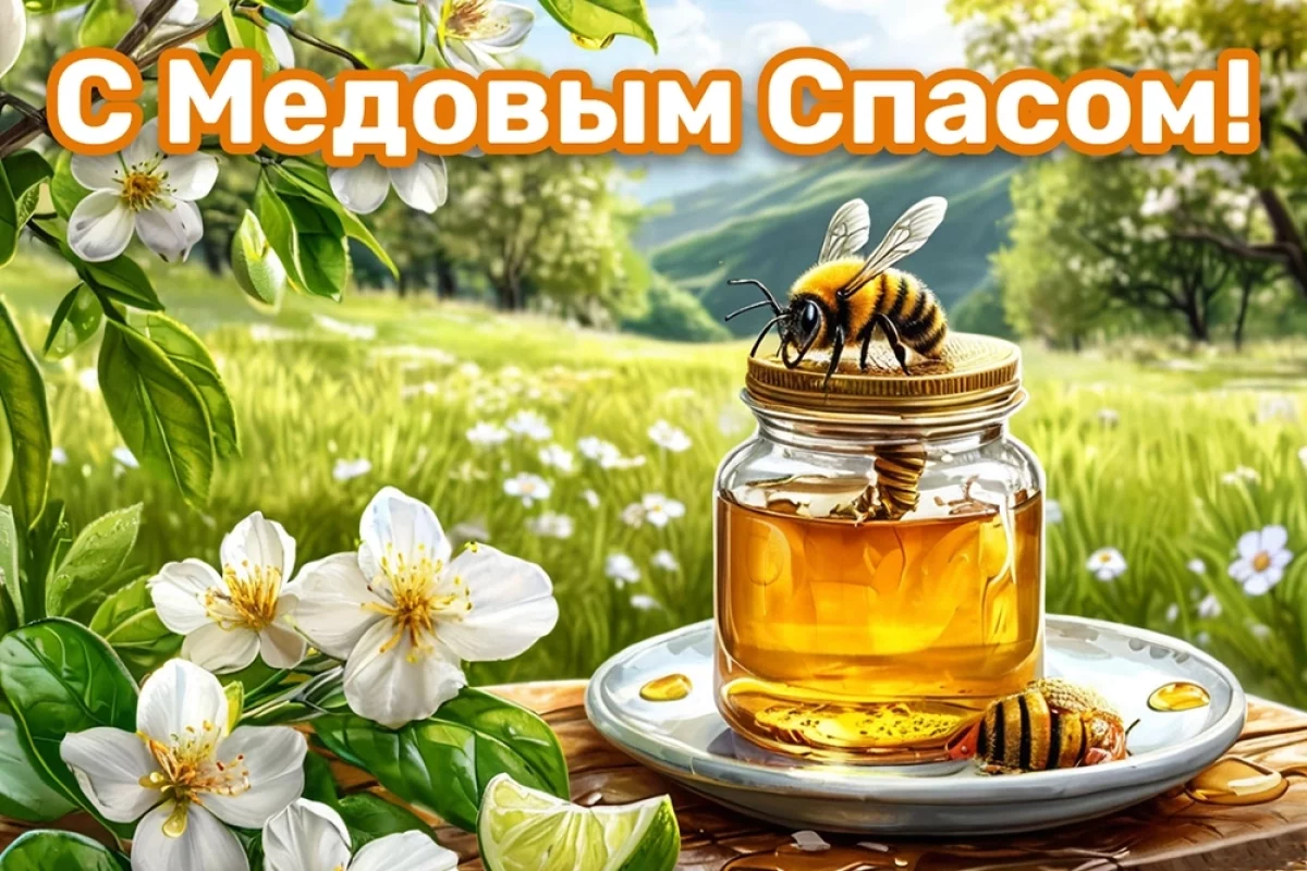 20+ ярких открыток к Медовому спасу: красивые картинки на 14 августа