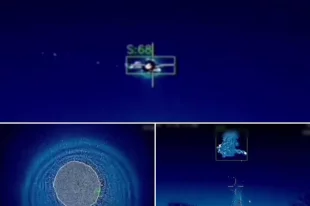 Уничтожение лазером дрона ВС FP-1.